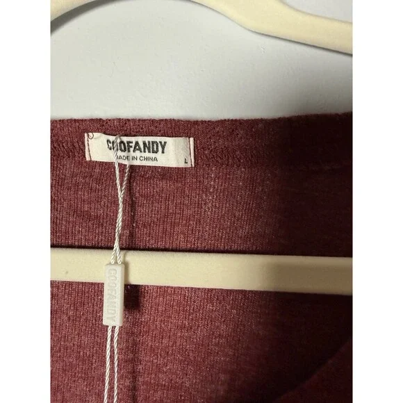 Coofandy Men’s Workout Tanks - 3 Pack Black White Red Size Large NEW - Picture 11 of 16